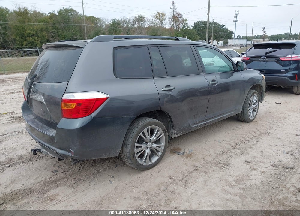 2010 TOYOTA HIGHLANDER BASE V6 VIN: 5TDZK3EHXAS014858