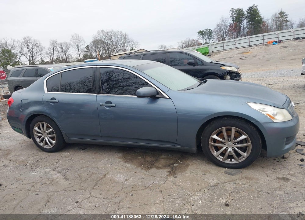 2007 INFINITI G35 JOURNEY VIN: JNKBV61E87M718064