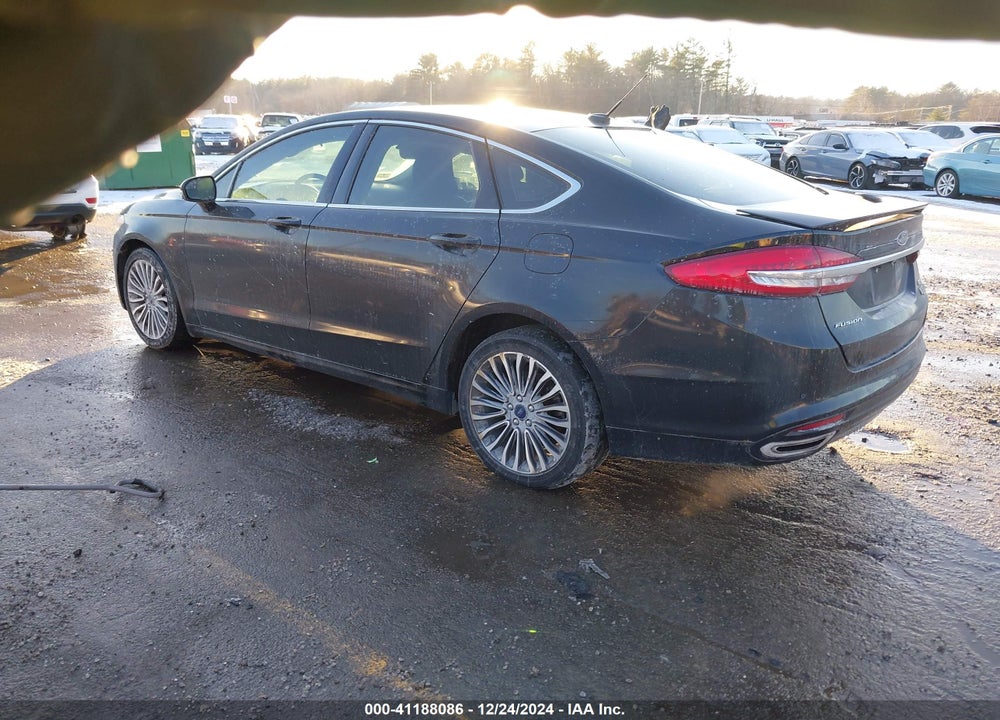 2018 FORD FUSION TITANIUM VIN: 3FA6P0D97JR233380
