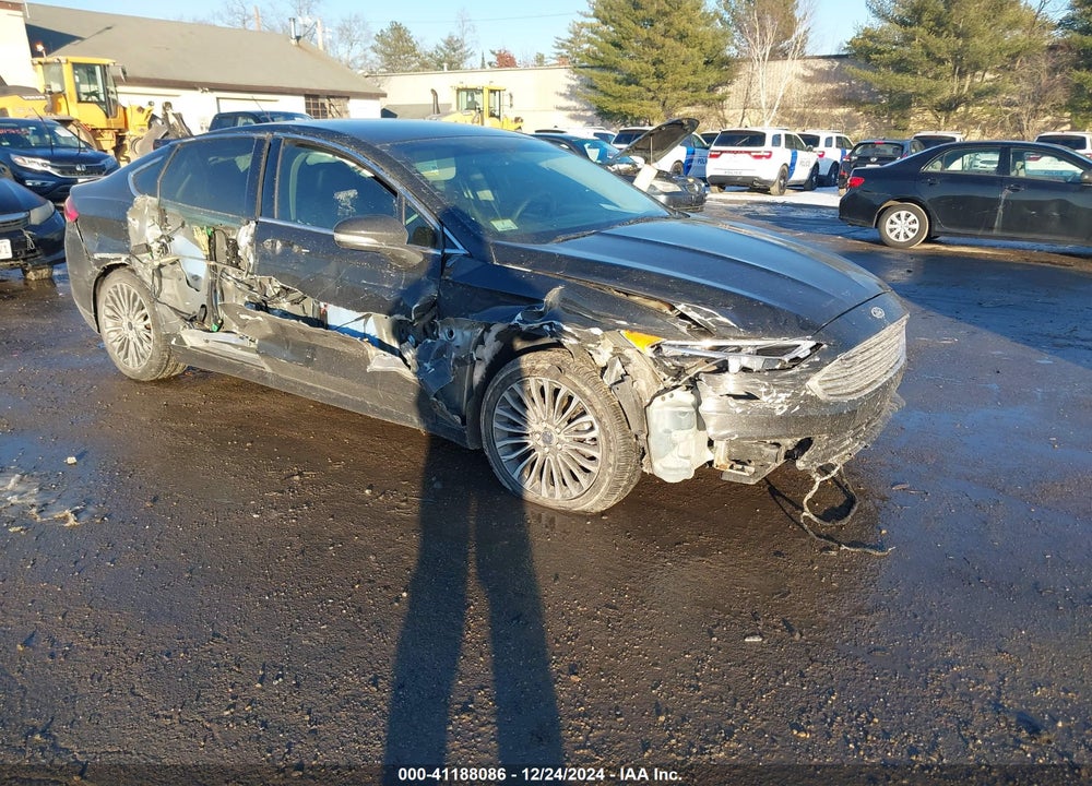2018 FORD FUSION TITANIUM VIN: 3FA6P0D97JR233380