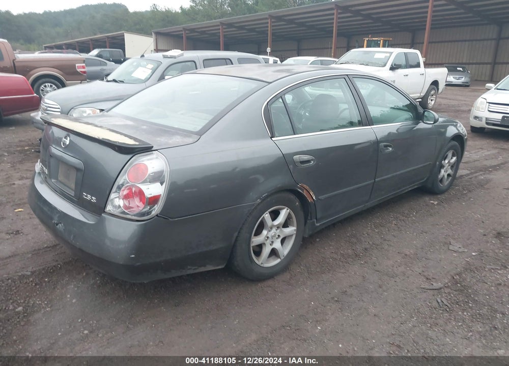 2005 NISSAN ALTIMA 2.5 S VIN: 1N4AL11E55N460654