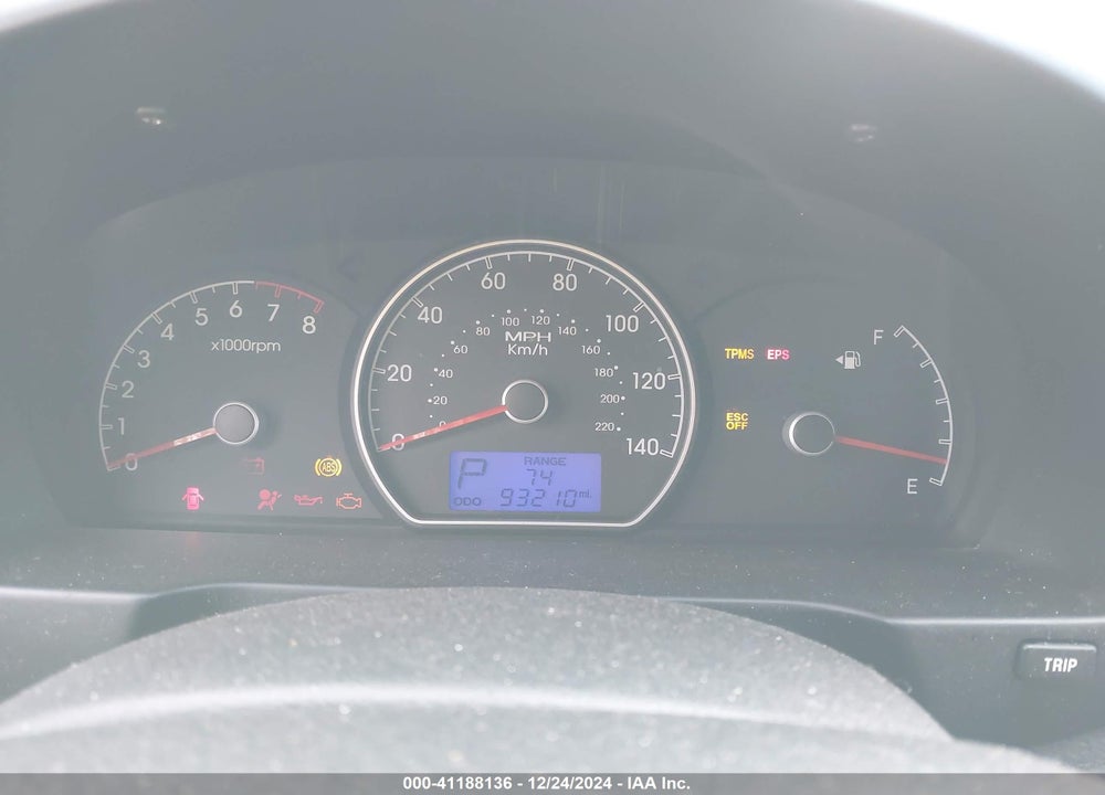 2010 HYUNDAI ELANTRA SE VIN: KMHDU4AD7AU993291