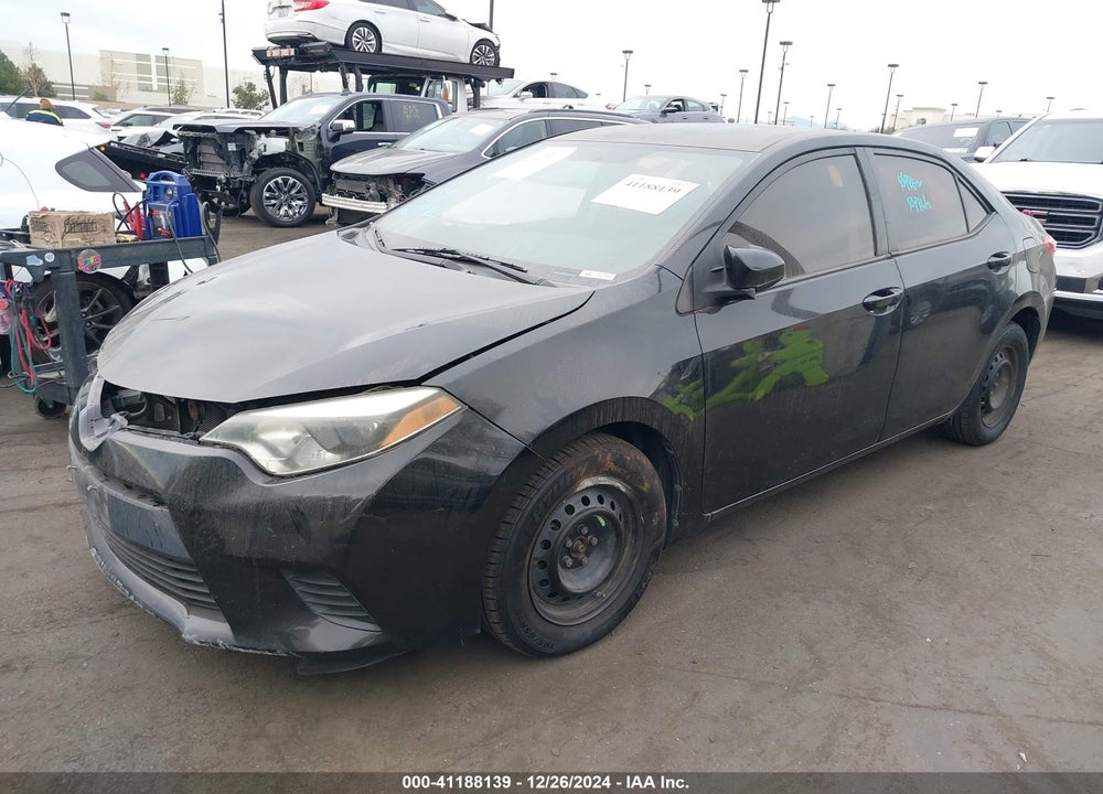 2016 TOYOTA COROLLA L VIN: 5YFBURHE0GP509751