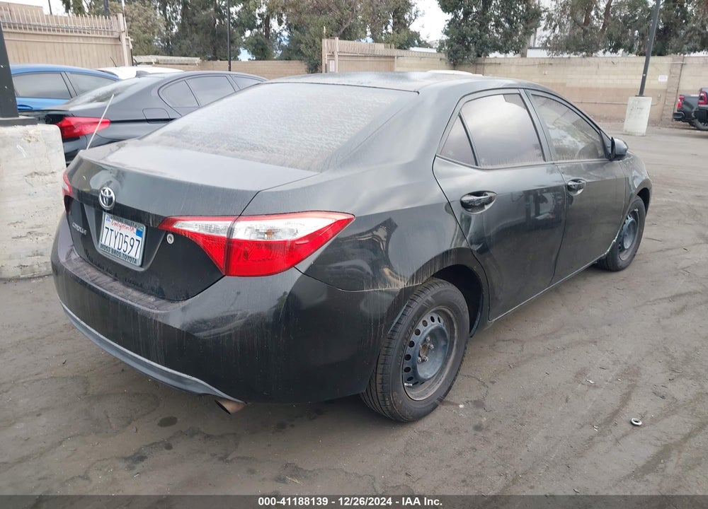 2016 TOYOTA COROLLA L VIN: 5YFBURHE0GP509751