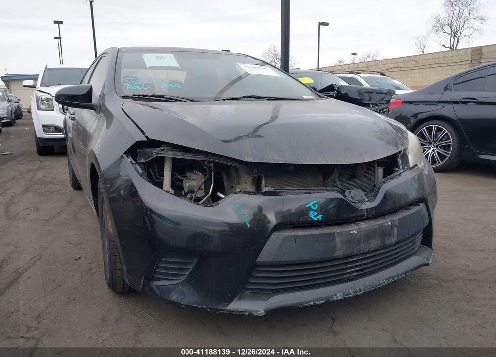 2016 TOYOTA COROLLA L VIN: 5YFBURHE0GP509751