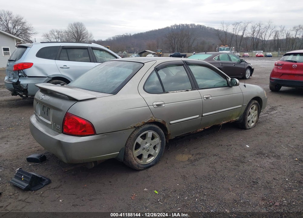 2006 NISSAN SENTRA 1.8S VIN: 3N1CB51D66L460252