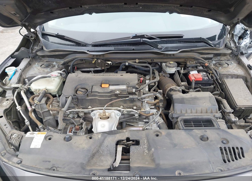 2019 HONDA CIVIC LX VIN: 19XFC2F60KE201254