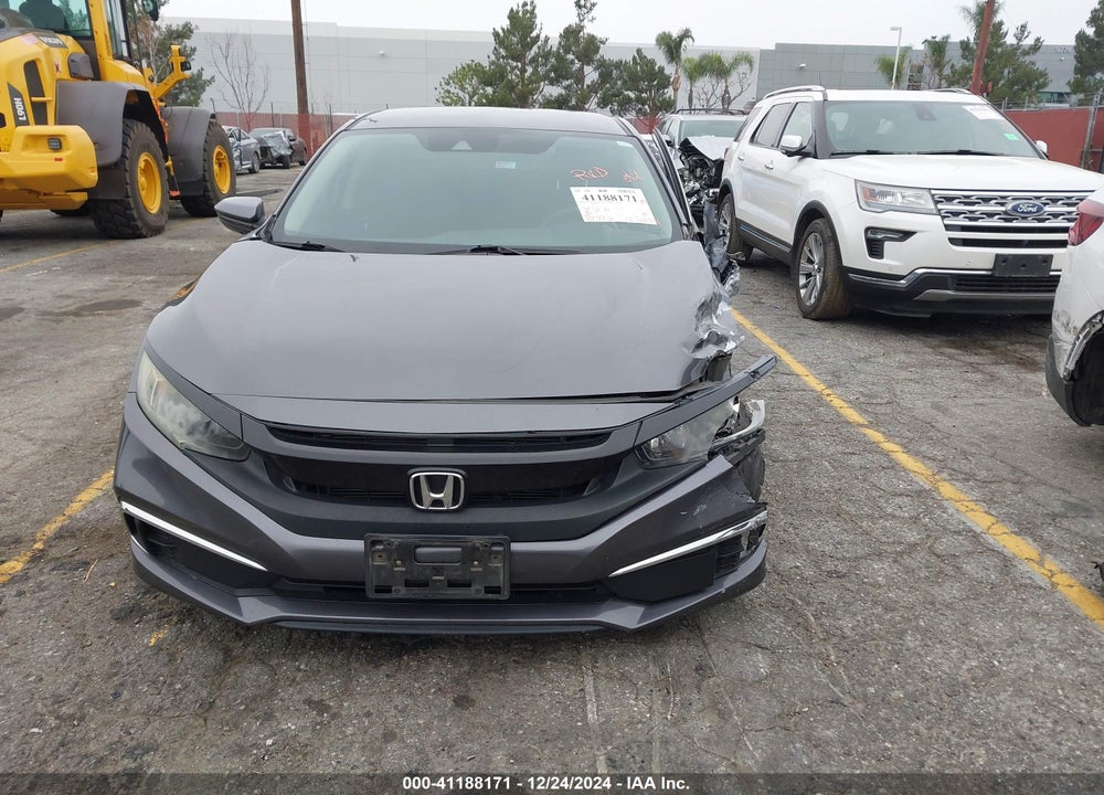 2019 HONDA CIVIC LX VIN: 19XFC2F60KE201254