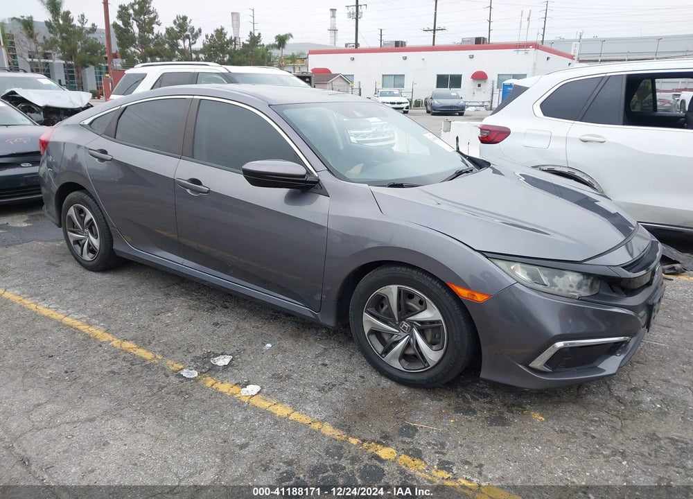 2019 HONDA CIVIC LX VIN: 19XFC2F60KE201254