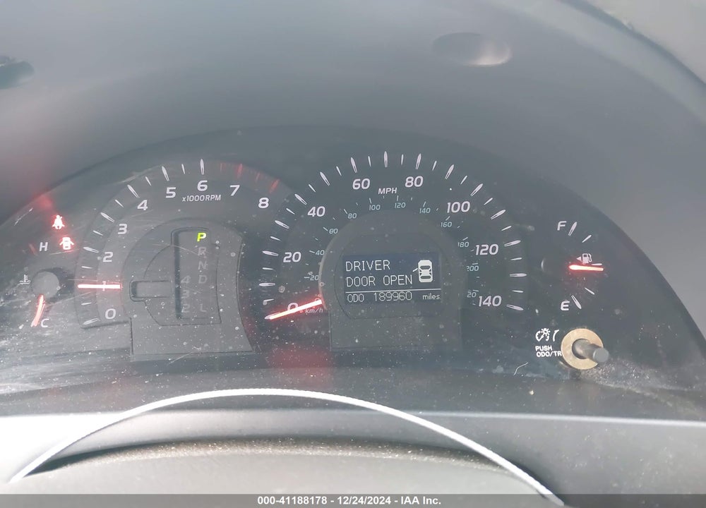 2007 TOYOTA CAMRY XLE VIN: 4T1BE46K87U641017