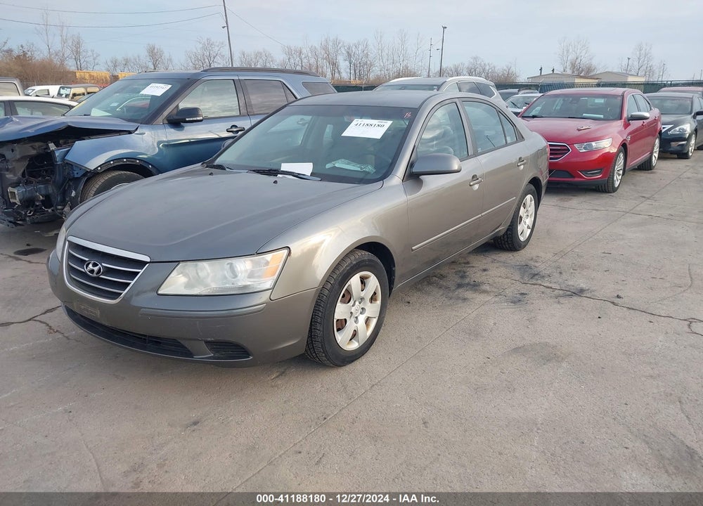 2009 HYUNDAI SONATA GLS VIN: 5NPET46CX9H438353