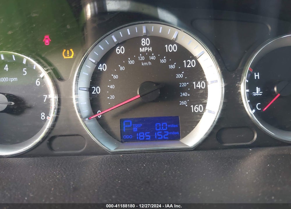 2009 HYUNDAI SONATA GLS VIN: 5NPET46CX9H438353