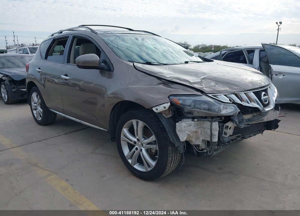 2010 NISSAN MURANO LE VIN: JN8AZ1MU6AW018535