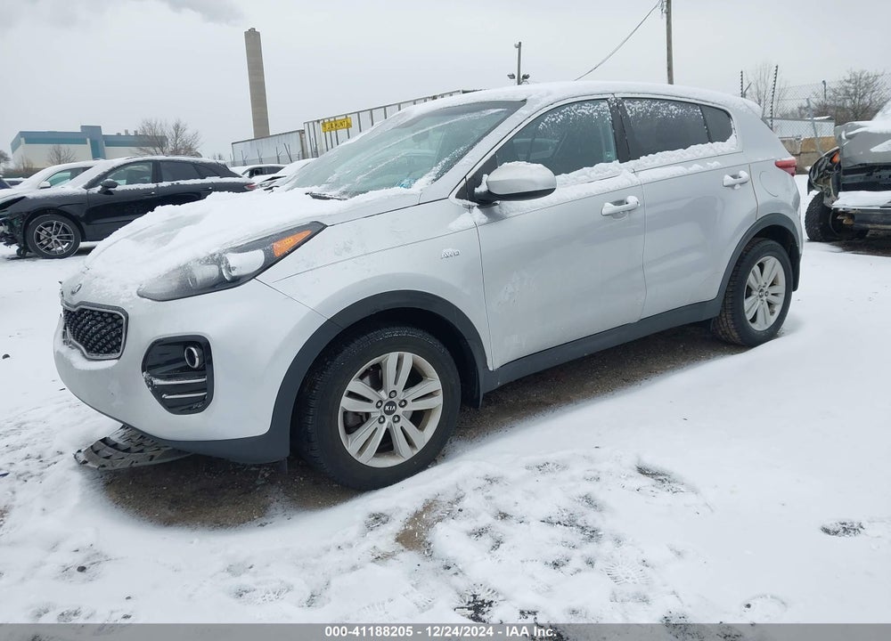 2017 KIA SPORTAGE LX VIN: KNDPMCAC2H7034294