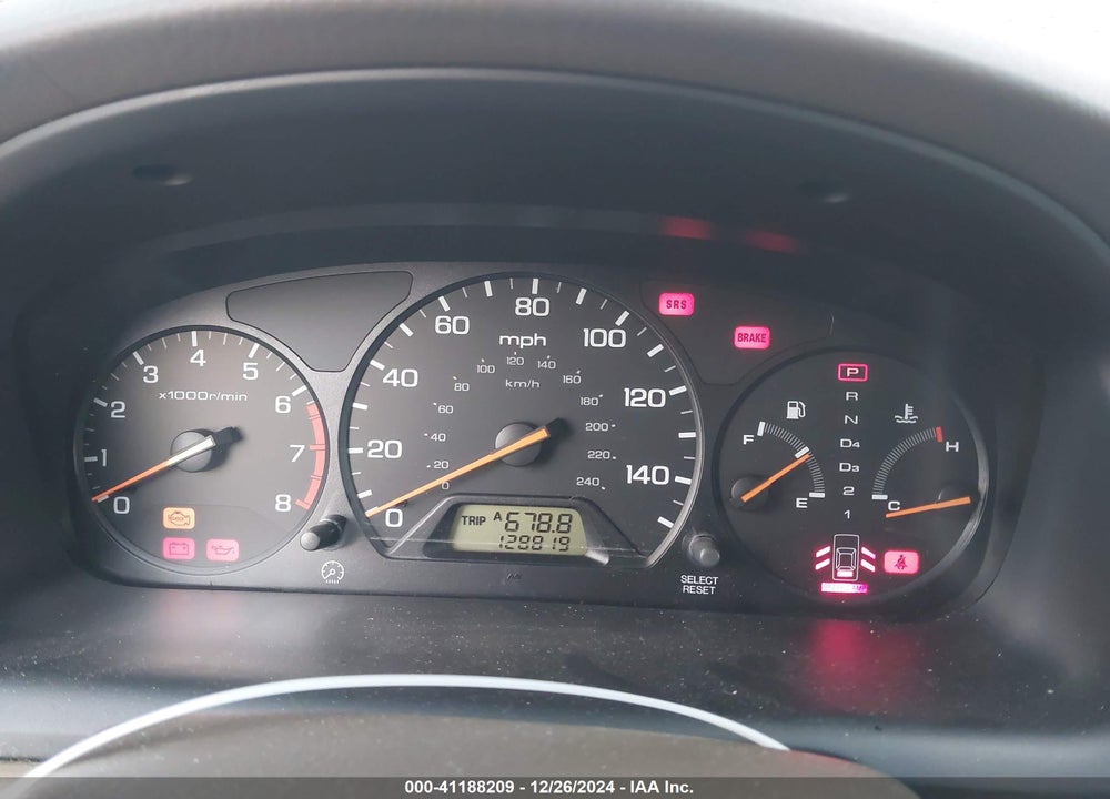 2001 HONDA ACCORD 2.3 LX VIN: JHMCG66591C002665