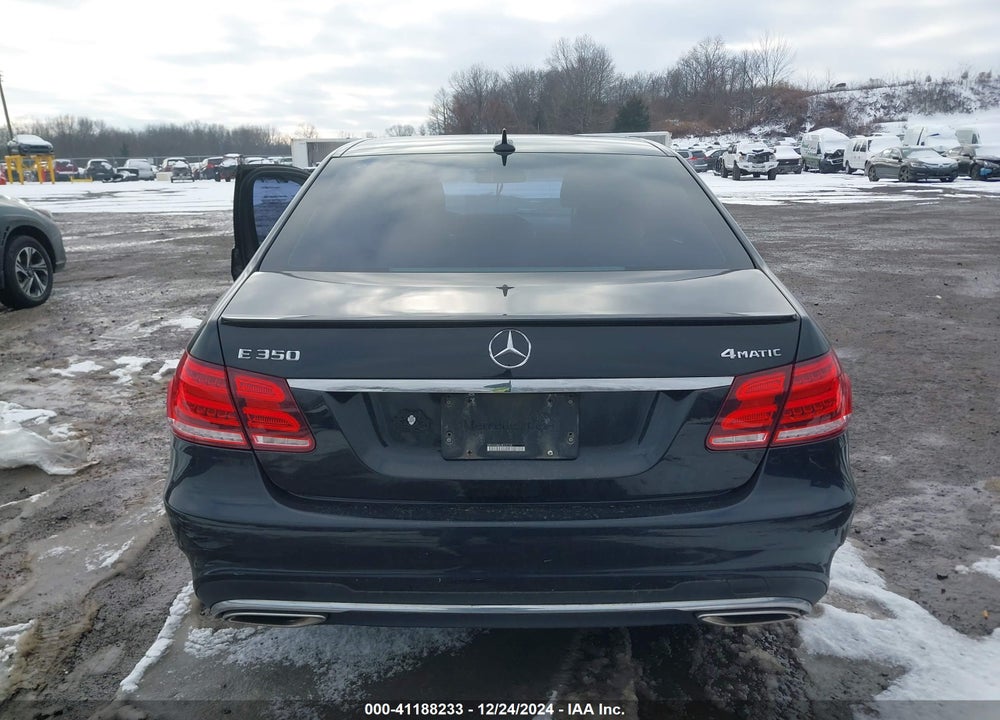 2016 MERCEDES E350 4MATIC AWD VIN: WDDHS8JB6GB263128