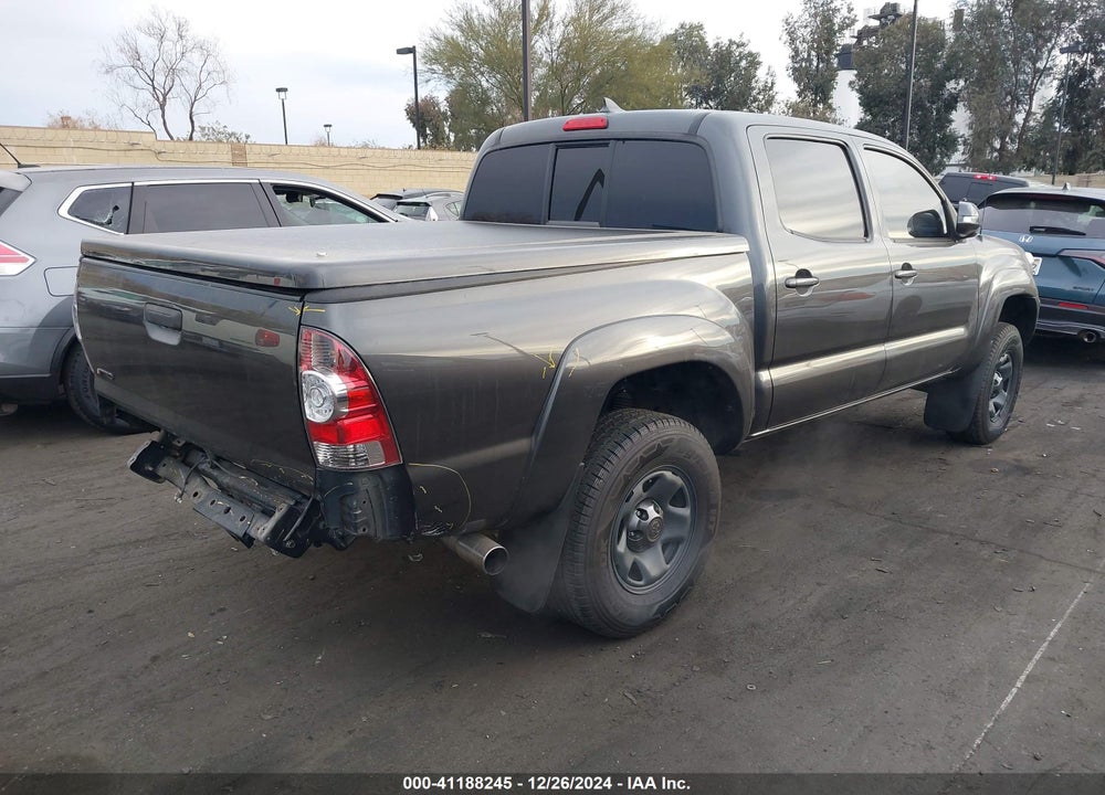 2015 TOYOTA TACOMA DOUBLE CAB PRERUNNER VIN: 3TMJU4GN0FM186257