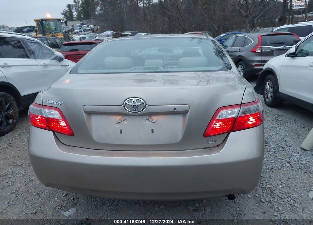 2008 TOYOTA CAMRY LE VIN: 4T1BE46K18U215655