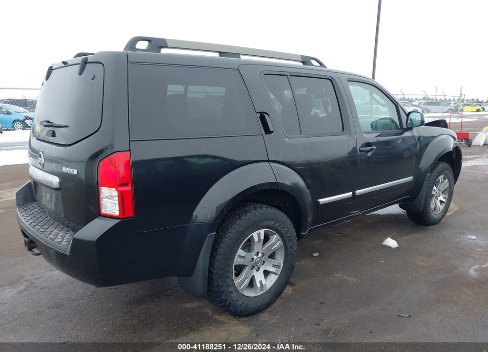 2012 NISSAN PATHFINDER SILVER VIN: 5N1AR1NB5CC609805