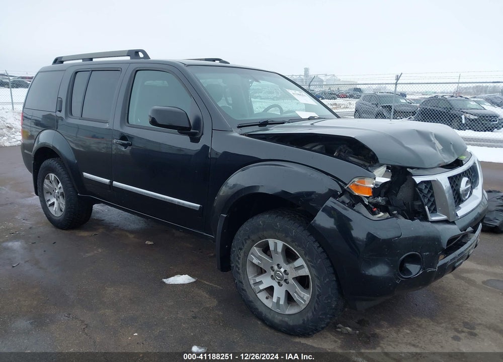 2012 NISSAN PATHFINDER SILVER VIN: 5N1AR1NB5CC609805
