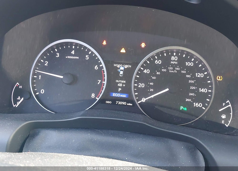 2013 LEXUS ES 350 VIN: JTHBK1GG8D2037804