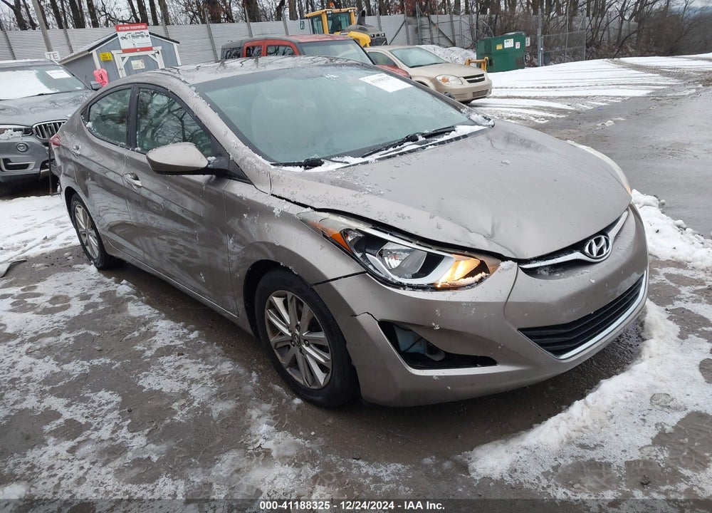 2016 HYUNDAI ELANTRA SE VIN: 5NPDH4AE0GH772426