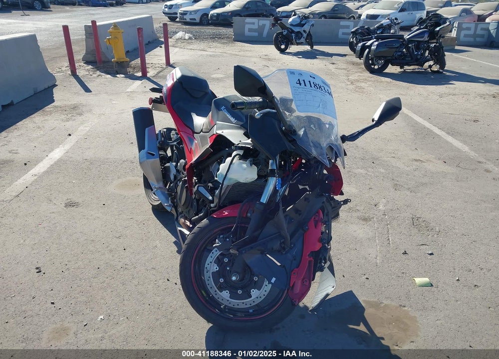 2024 KAWASAKI EX500 A/B VIN: ML5EXGJ12RDA25521