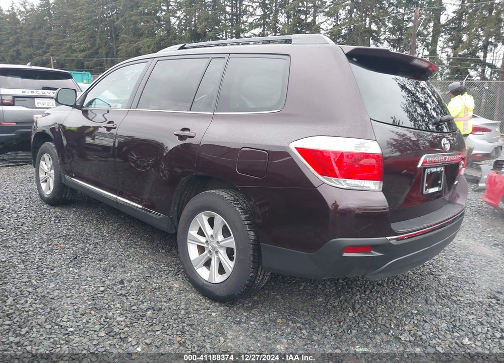 2011 TOYOTA HIGHLANDER SE V6 VIN: 5TDBK3EH7BS041552