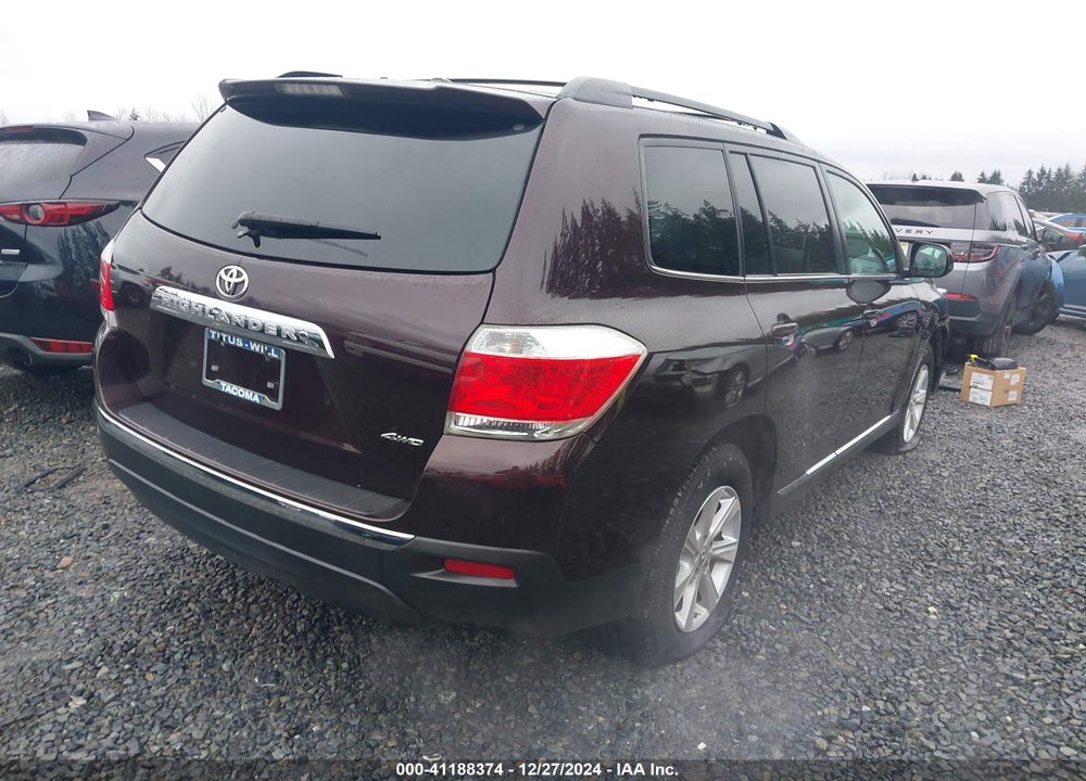 2011 TOYOTA HIGHLANDER SE V6 VIN: 5TDBK3EH7BS041552
