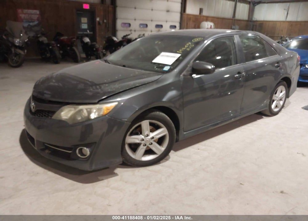 2012 TOYOTA CAMRY SE VIN: 4T1BF1FK8CU502737