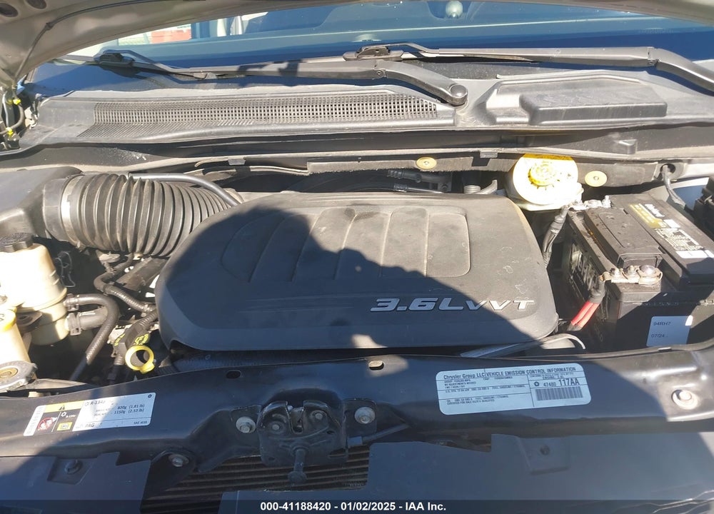 2015 DODGE GRAND CARAVAN SXT VIN: 2C4RDGCG7FR540585