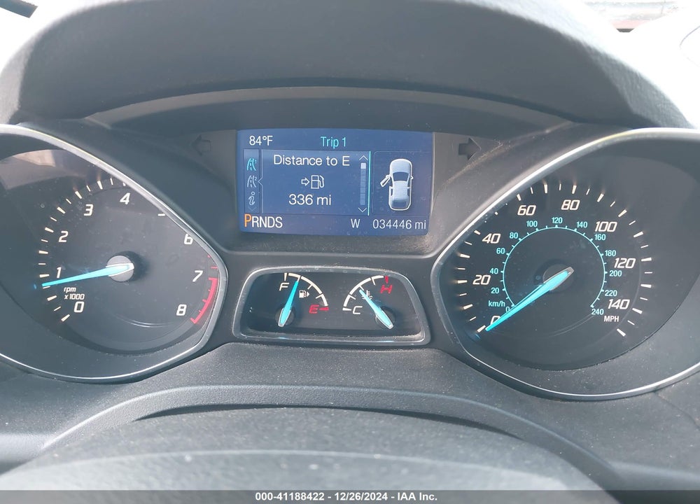2014 FORD ESCAPE SE VIN: 1FMCU0GX1EUD86993