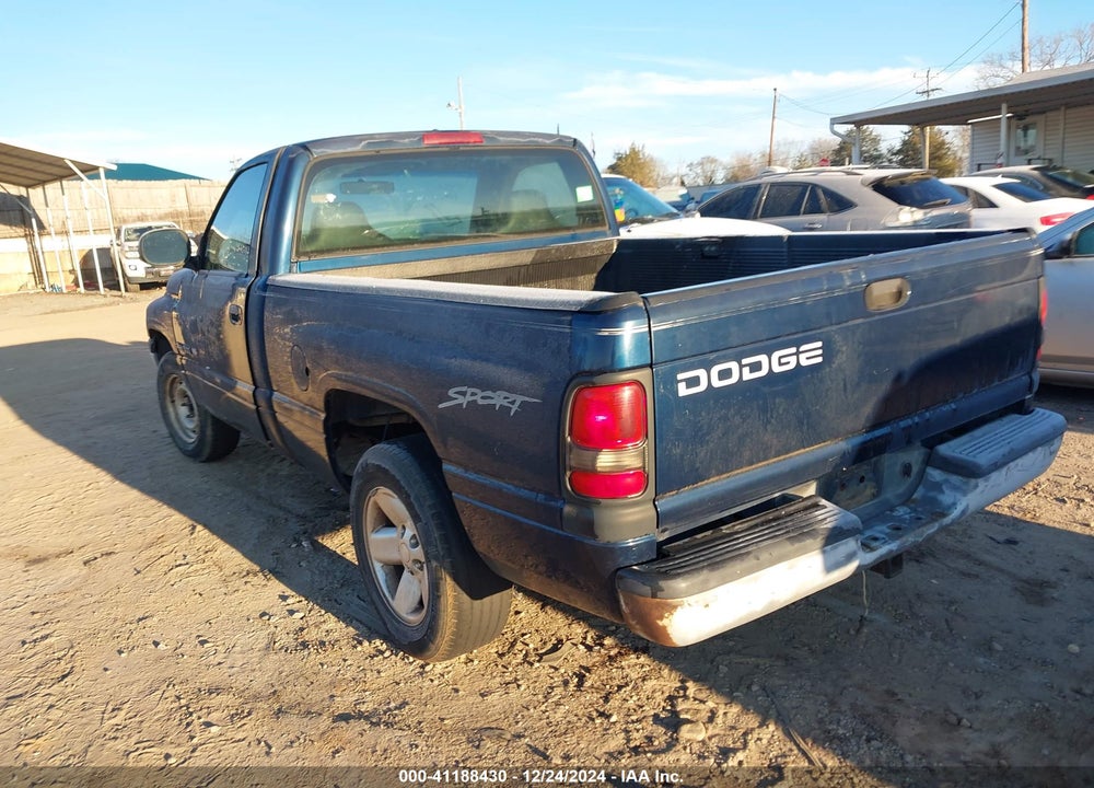 2001 DODGE RAM 1500 ST/WS VIN: 1B7HC16X21S651138