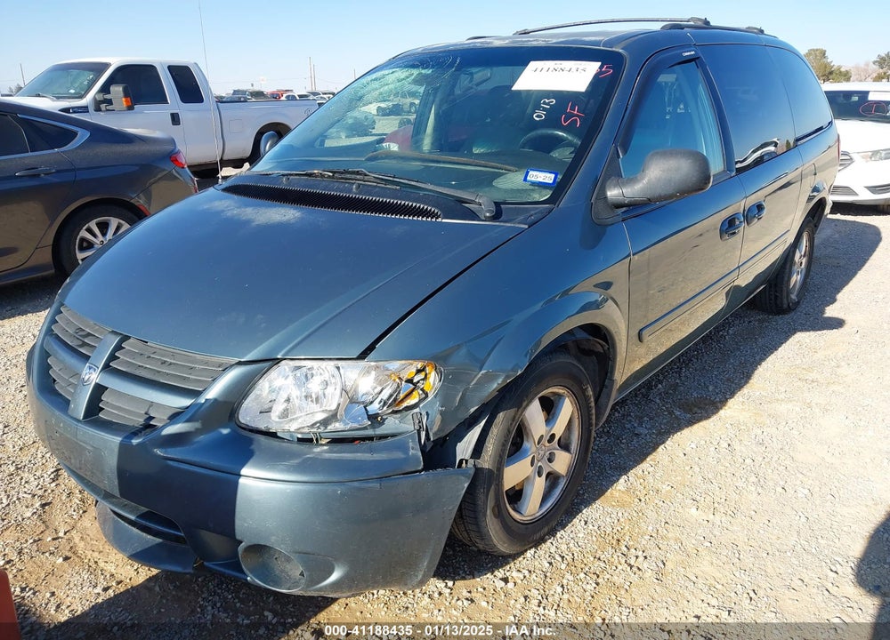 2007 DODGE GRAND CARAVAN SXT VIN: 2D4GP44L87R309370