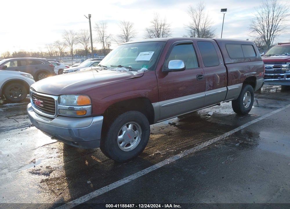 1999 GMC SIERRA 1500 SLE VIN: 2GTEK19T5X1538954