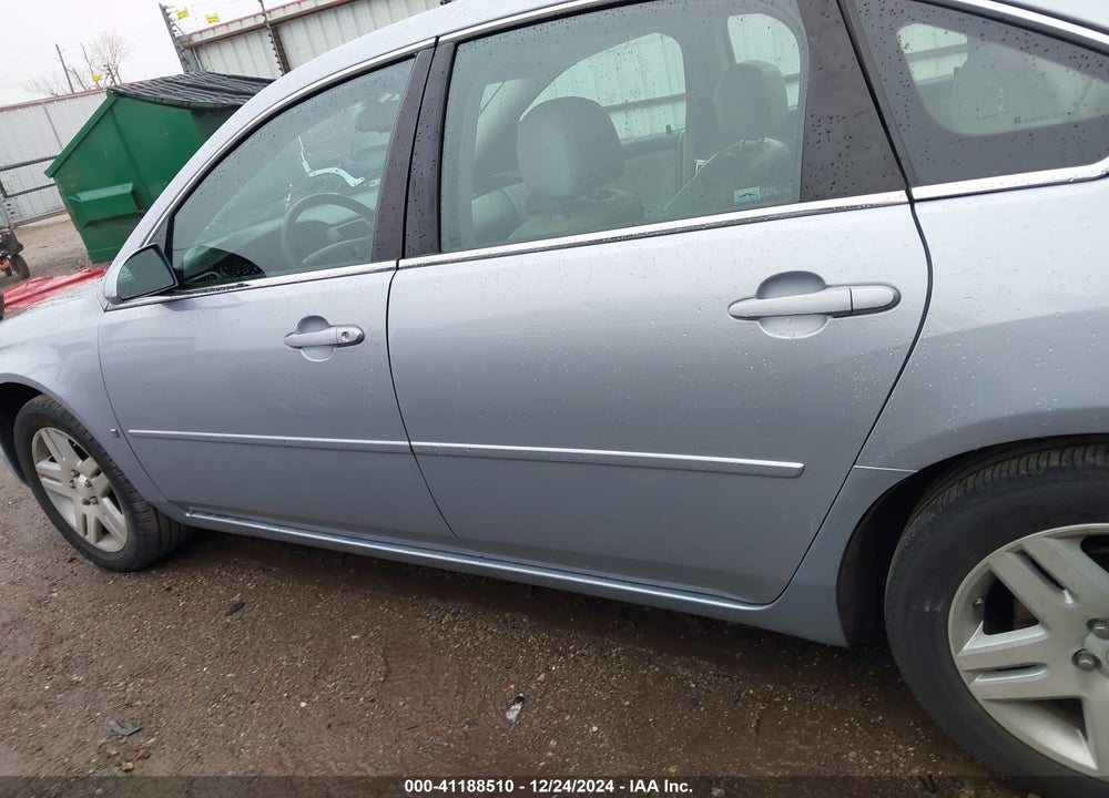2006 CHEVROLET IMPALA LTZ VIN: 2G1WU581469275600