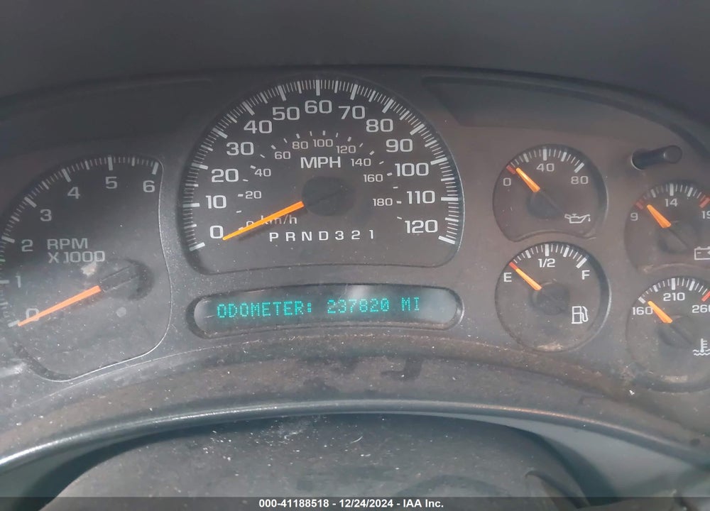2007 CHEVROLET SILVERADO 2500HD CLASSIC LT1 VIN: 1GCHK24U07E139919
