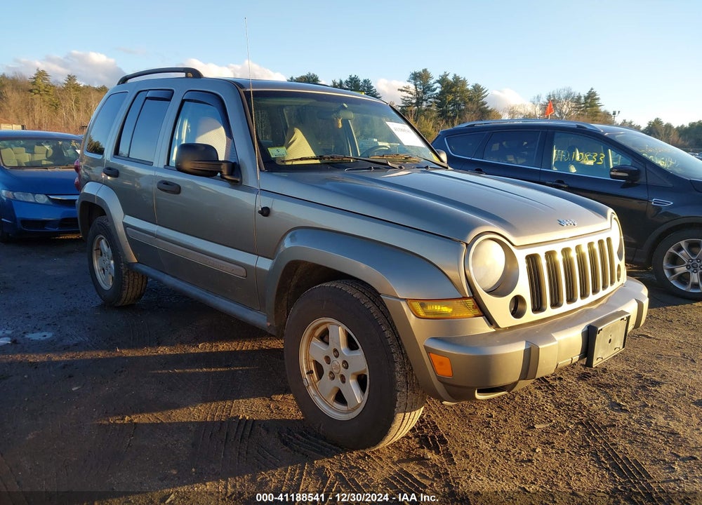 2007 JEEP LIBERTY SPORT VIN: 1J4GL48K27W710182