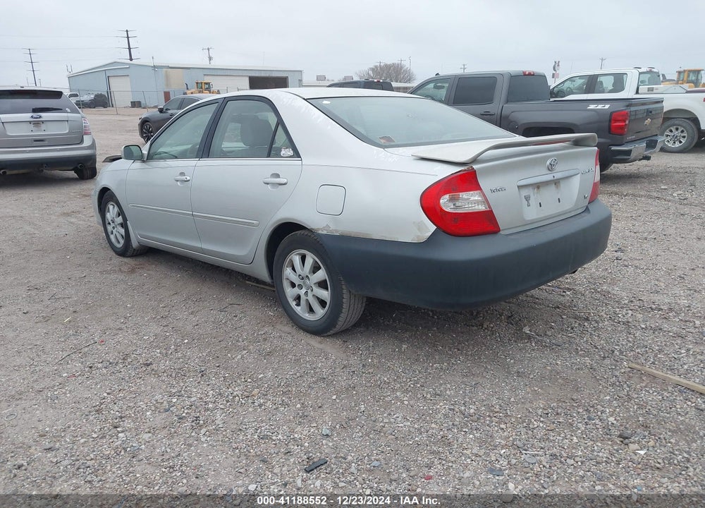 2002 TOYOTA CAMRY XLE V6 VIN: 4T1BF32K12U529794