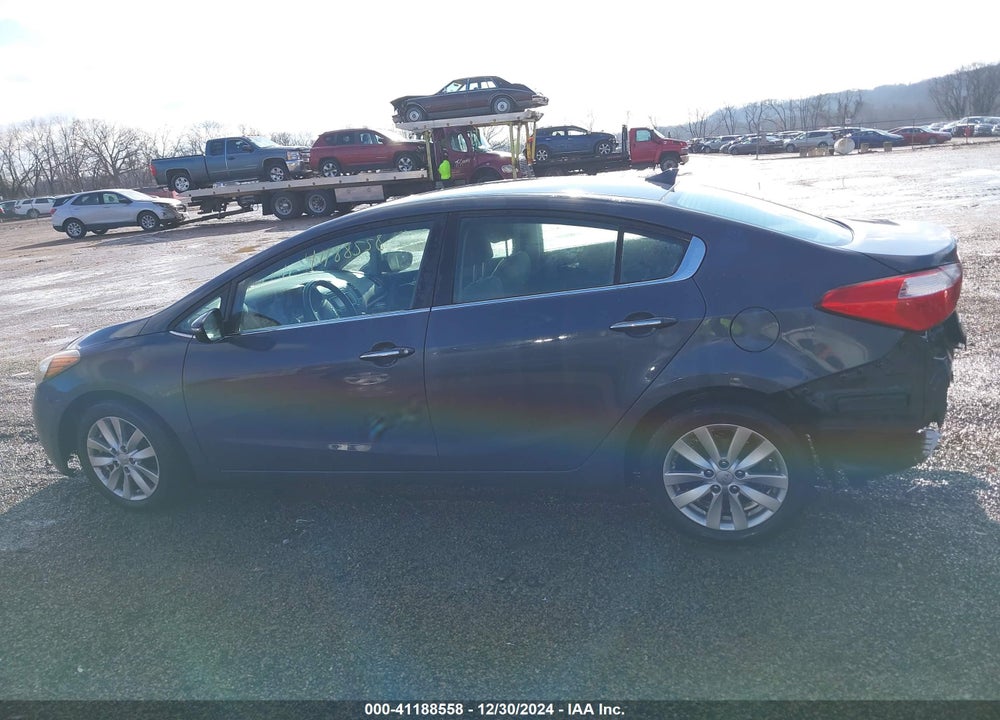 2014 KIA FORTE EX VIN: KNAFX4A89E5052302