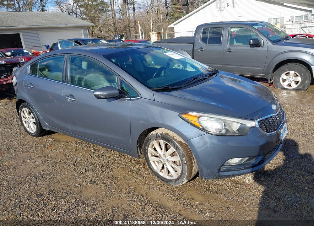 2014 KIA FORTE EX VIN: KNAFX4A89E5052302