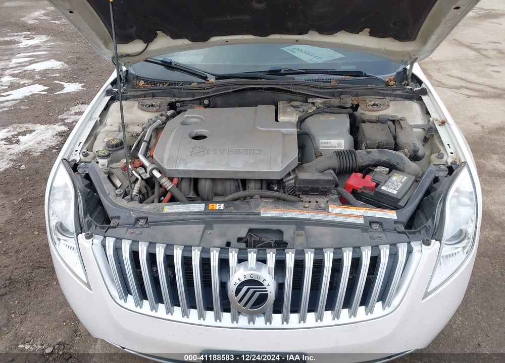 2010 MERCURY MILAN HYBRID VIN: 3MEDM0L39AR645984