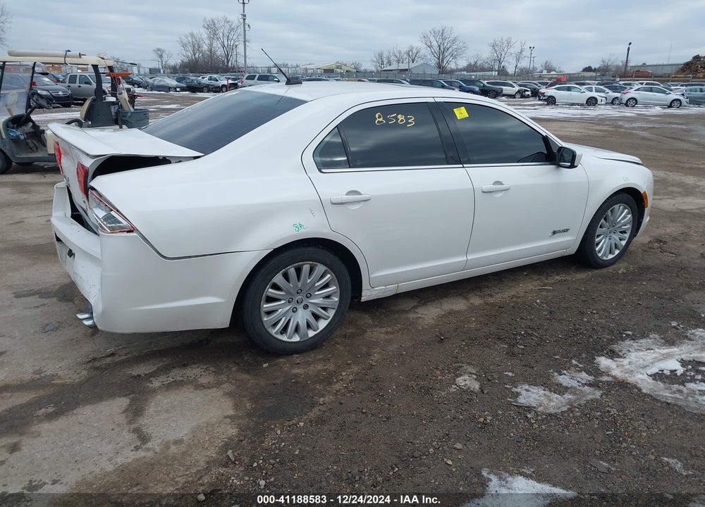 2010 MERCURY MILAN HYBRID VIN: 3MEDM0L39AR645984