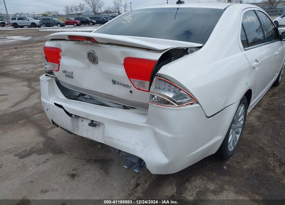 2010 MERCURY MILAN HYBRID VIN: 3MEDM0L39AR645984