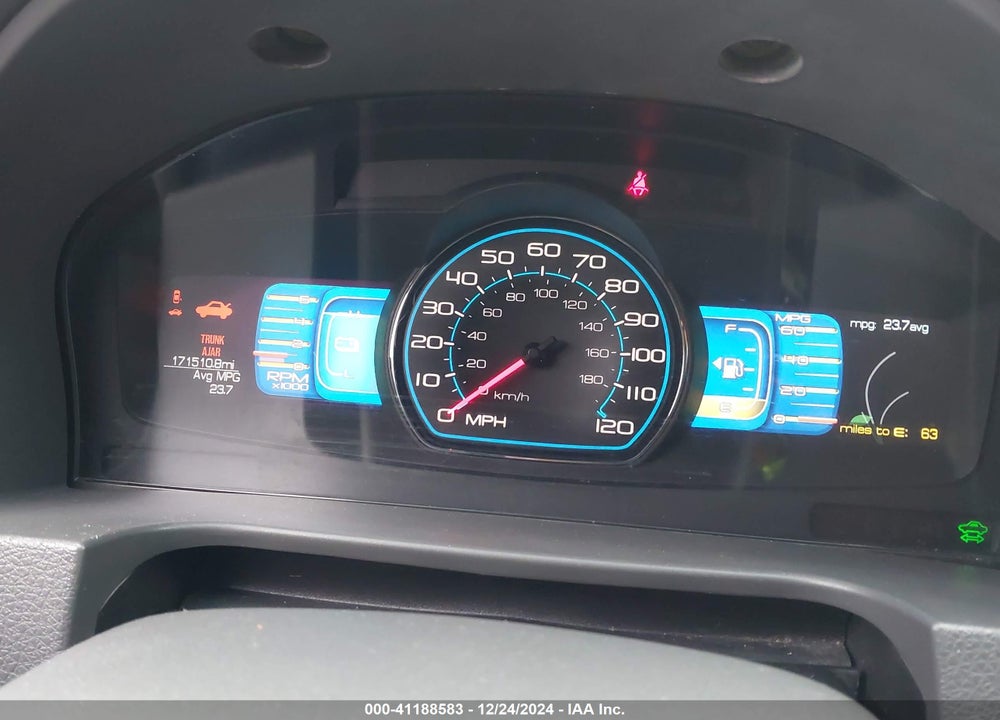 2010 MERCURY MILAN HYBRID VIN: 3MEDM0L39AR645984