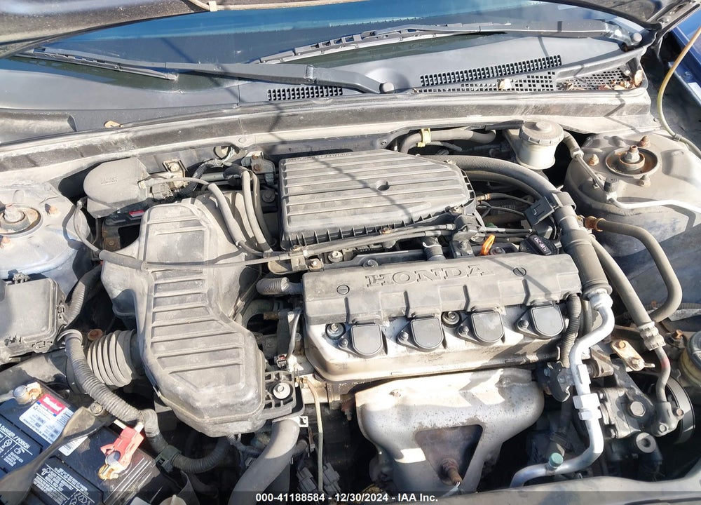 2003 HONDA CIVIC LX VIN: 1HGES165X3L037201