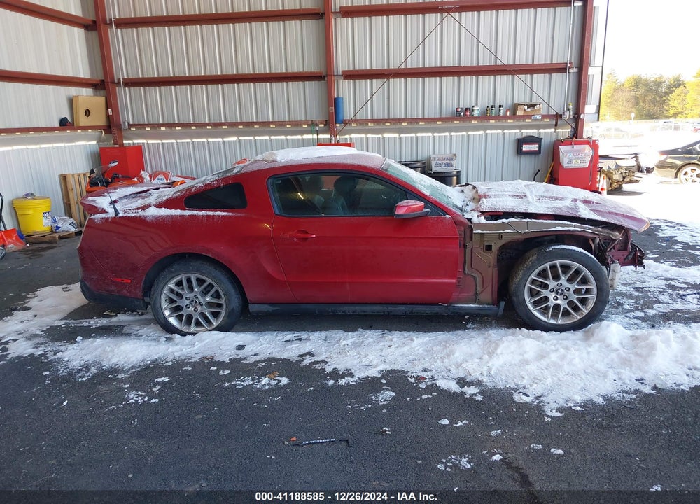 2012 FORD MUSTANG VIN: 1ZVBP8CF8C5256698