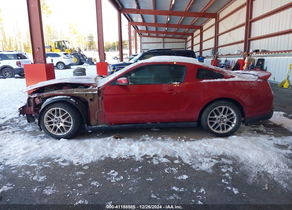 2012 FORD MUSTANG VIN: 1ZVBP8CF8C5256698