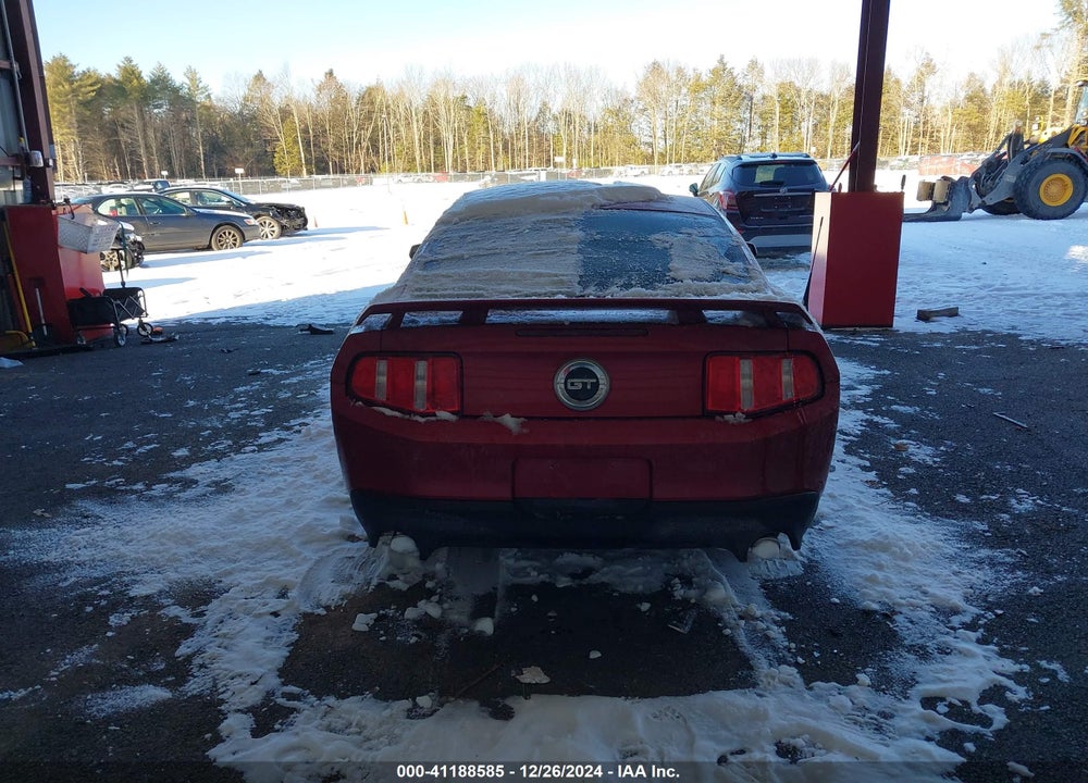 2012 FORD MUSTANG VIN: 1ZVBP8CF8C5256698