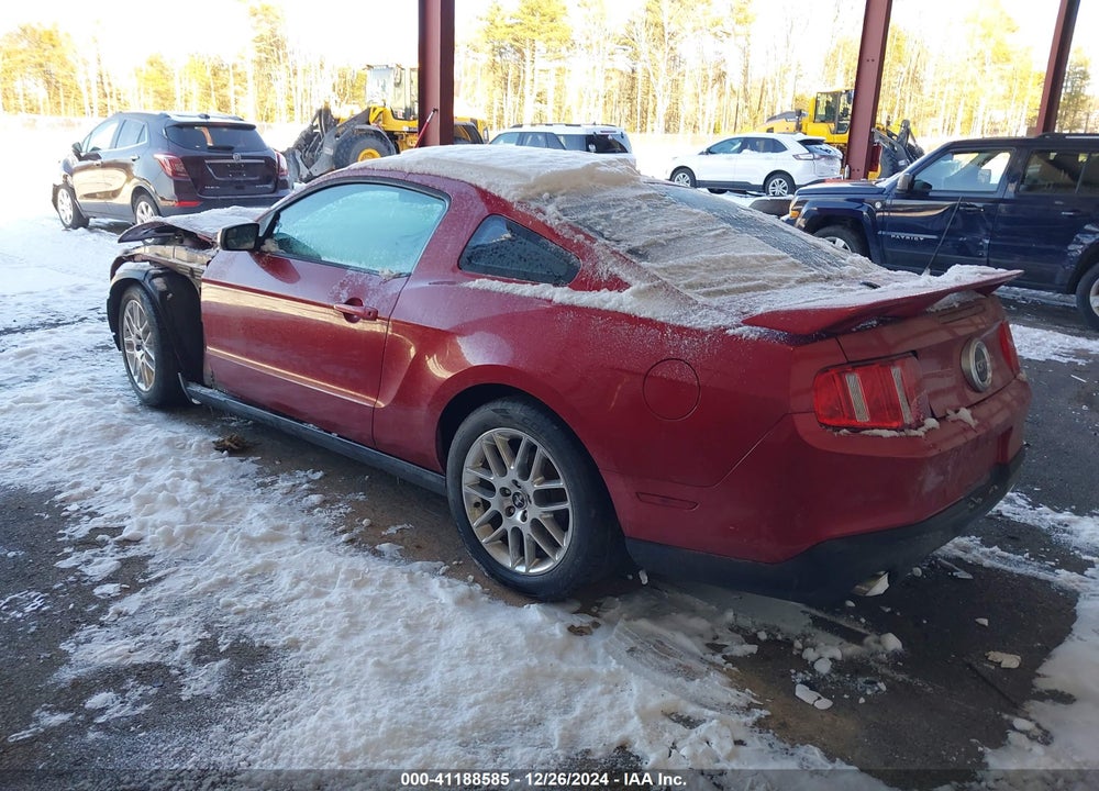 2012 FORD MUSTANG VIN: 1ZVBP8CF8C5256698
